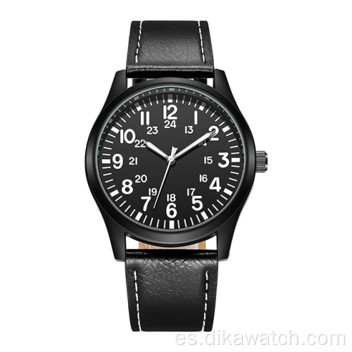 Casual Air Force Hombres Piloto Relojes Correa de nailon Reloj deportivo al aire libre Reloj de pulsera de cuarzo con pantalla 24H Relogio Masculino